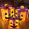3 Pack Lighted Halloween Pumpkin Decorations (Pink Red) 1 x 1 x 1 inches